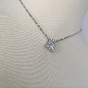 Lia Sophia | Heart Cut Crystal Accent “Susanne Marie” Necklace